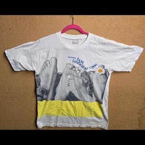 Vintage Tropicante ALL OVER PRINT SHIRT SZ L 90s